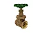 VALVULA REGISTRO GAVETA INDUSTRIAL BRONZE DN25 1" DECA - Imagem 1