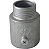 CONECTOR UNIDUT CONICO ALU 2" ROSCA EXTERNA BSP WETZEL - Imagem 1