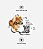 Plaquinha de identificação para cães - Lulu da Pomerânia - Patinha - Imagem 1