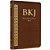 Bíblia Sagrada King James 1611 Fiel Ultrafina Couro Marrom Premium - Imagem 1