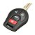 Cópia de Chave Nissan March Versa Sentra 4 Botões - Imagem 2