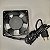Ventilador Cooler Ventoinha c/ ROLAMENTO 120x120x38 110v ou 220v com - Imagem 1