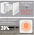 Mini Interruptor Inteligente Wifi 16A, Aubess, funciona com Alexa - Google - Controle de voz - Imagem 3
