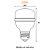 Lâmpada LED High Power  E27 127/ 220V 6.500K - 20W/30W/40W/50W - Imagem 2