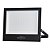 REFLETOR LED PLAY 50W / 100W IP66 ALUMINIO QUADRADO BIVOLT 6.500K - PRETO - Imagem 2