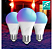 Lâmpada Led Inteligente Colorida (RGB) Wifi, 9W - Compatível com Alexa, Google e Siri - Jwcom - Imagem 4
