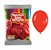 Balões Vermelho Quente São Roque nº7 embalagem com 50 unid - Imagem 1