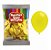Balões Amarelo Citrino Folha São Roque nº7 embalagem com 50 unid - Imagem 1