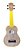 UKULELE SOPRANO 21 ABS TAMPO TIPO FLAMED OKUME AMARELO COM CAPA COLORS SERIES WINNER - Imagem 2