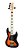 CONTRABAIXO ELETRICO 5 CORDAS TAGIMA SPECIAL SERIES TJB-5 SB - Imagem 1