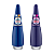 Kit 2 Esmaltes Impala 7,5ml Maratonando Netflix Cor:Pular Abertura + Sem Spoiler - Imagem 1