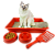 Kit Bandeja Gato Pop 4 peças - Imagem 1