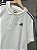 CAMISA POLO ADIDAS ESSENTIAL (BRANCA/PRETO) - Imagem 2