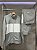 CONJUNTO NIKE MOLETOM CINZA/BRANCO - Imagem 1