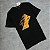 CAMISETA PUMA BLACK-TANGERINE - Imagem 1