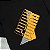 CAMISETA PUMA BLACK-TANGERINE - Imagem 2