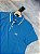 POLO HUGO BOSS MONOGRAMA BORDADO AZUL ROYAL - Imagem 2