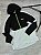 jaqueta puma Evostripe Preto+cinza - Imagem 1