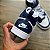Tênis Nike Borough Mid 2 - Branco+Azul - Imagem 2