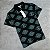 POLO LACOSTE MOVEMENT ESTAMPA DE GLOBO(PRETO/AZUL) - Imagem 1