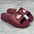 CHINELO SLIDE LACOSTE 3D VINHO - Imagem 1