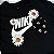 Camiseta Nike Floral - preto - Imagem 2