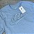 Camiseta Masculina manga curta clube -azul - Imagem 2