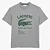 Camiseta Lacoste French Sportear - cinza + verde - Imagem 1