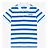 Camisa Polo Lacoste Masculina Listrada Com Estampa Golf DH4611-23-JIJ - Imagem 1