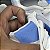 Tenis Nike Ebernon Low - Branco+Azul - Imagem 3