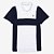 Camisa Polo Lacoste Sport DH6933 - Azul+Branco - Imagem 1