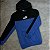 Moletom Puma Essential Block - Azul+preto - Imagem 1