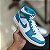 Air jordan mid 1 - gold -white aquatone/celeste - Imagem 2