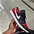 TENIS AIR JORDAN 1 LOW 553558-066 BLACK-RED - Imagem 2