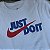 Camiseta Nike Just Do It  Branco+azul - FV8141-100 - Imagem 2