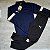 Conjunto Puma Agasalho TeamRise - Azul marinho - Imagem 1