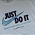 Camiseta nike ¨ Just do it -Branco/detalhe azul - Imagem 2