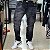 Calça Brow Jeans Efeito Marmorizado - - Imagem 1