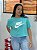 Camiseta Nike Cropped Feminina - esmeralda - Imagem 1