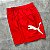 Shorts Puma Essential Regular Fit Woven-Red - Imagem 1