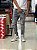 Calça brow jeans Premium- efeito cinza com respingos - Imagem 1