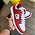 Tenis Lacoste Court Cage - Vermelho e Branco - Imagem 2