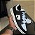 Tênis Lacoste Court cage- Preto e branco - Imagem 2