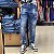 Calça Brow Jeans Azul - Detalhe x xx - Imagem 3