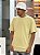 Camiseta Nike Sportswear Premium Essentials Masculina-Mostarda - Imagem 1