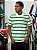 Camisa Polo Lacoste Masculina Listrada Com Estampa Golf  - DH4611-23-JII - Imagem 1