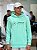 Blusa Masculina Puma AMG Mercedes Fleece Hoodie Motorsport- Verde Agua - Imagem 1