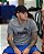 Camiseta Puma Ess Logo Tee - Cinza - Imagem 1