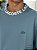 CAMISETA LACOSTE GOLA ASSINALADA- AZUL CIANO - Imagem 2