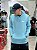 MOLETOM PUMA ESS SMALL NO 1 LOGO HOODIE FL - Azul Bebe - Imagem 1
